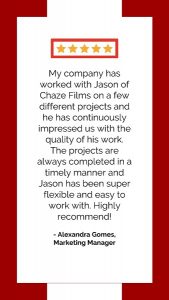 Client Testimonial Video Production Chaze Films